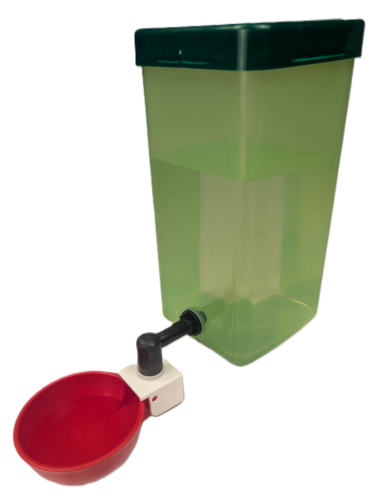 1L (32 oz) Drinker W/Cup, Nipple, & Wire Bracket For Poultry & Small Animals