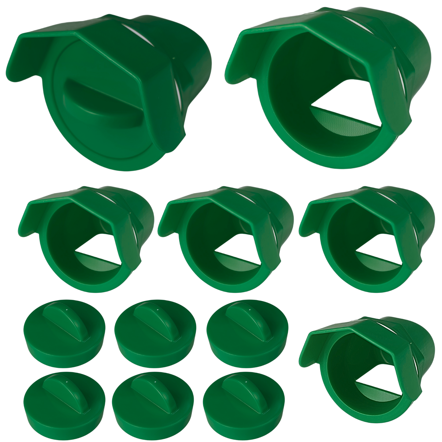 Hen's Choice™ 6 DIY Chicken Feeder Ports | For Chickens Or Guineas