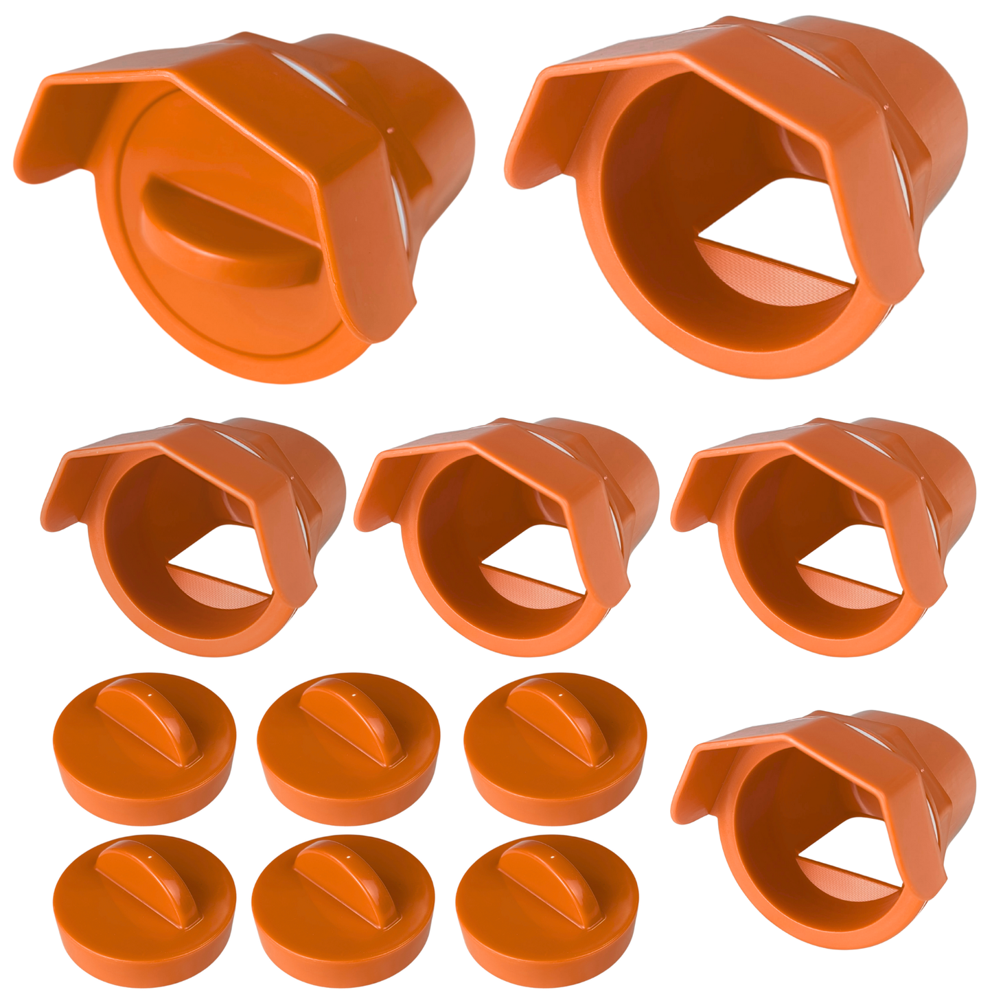 Hen's Choice™ 6 DIY Chicken Feeder Ports | For Chickens Or Guineas