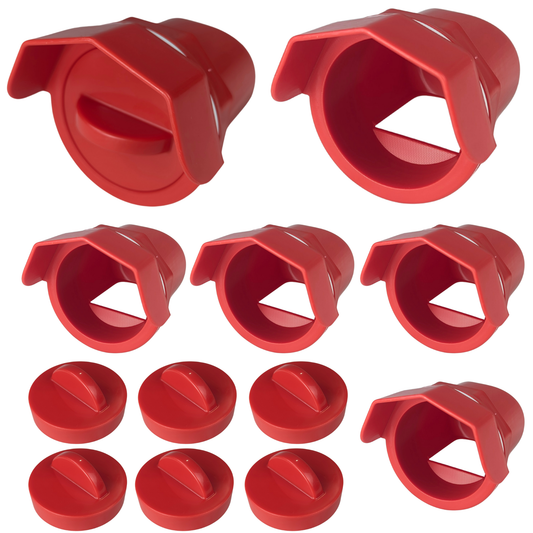 Hen's Choice™ 6 DIY Chicken Feeder Ports | For Chickens Or Guineas