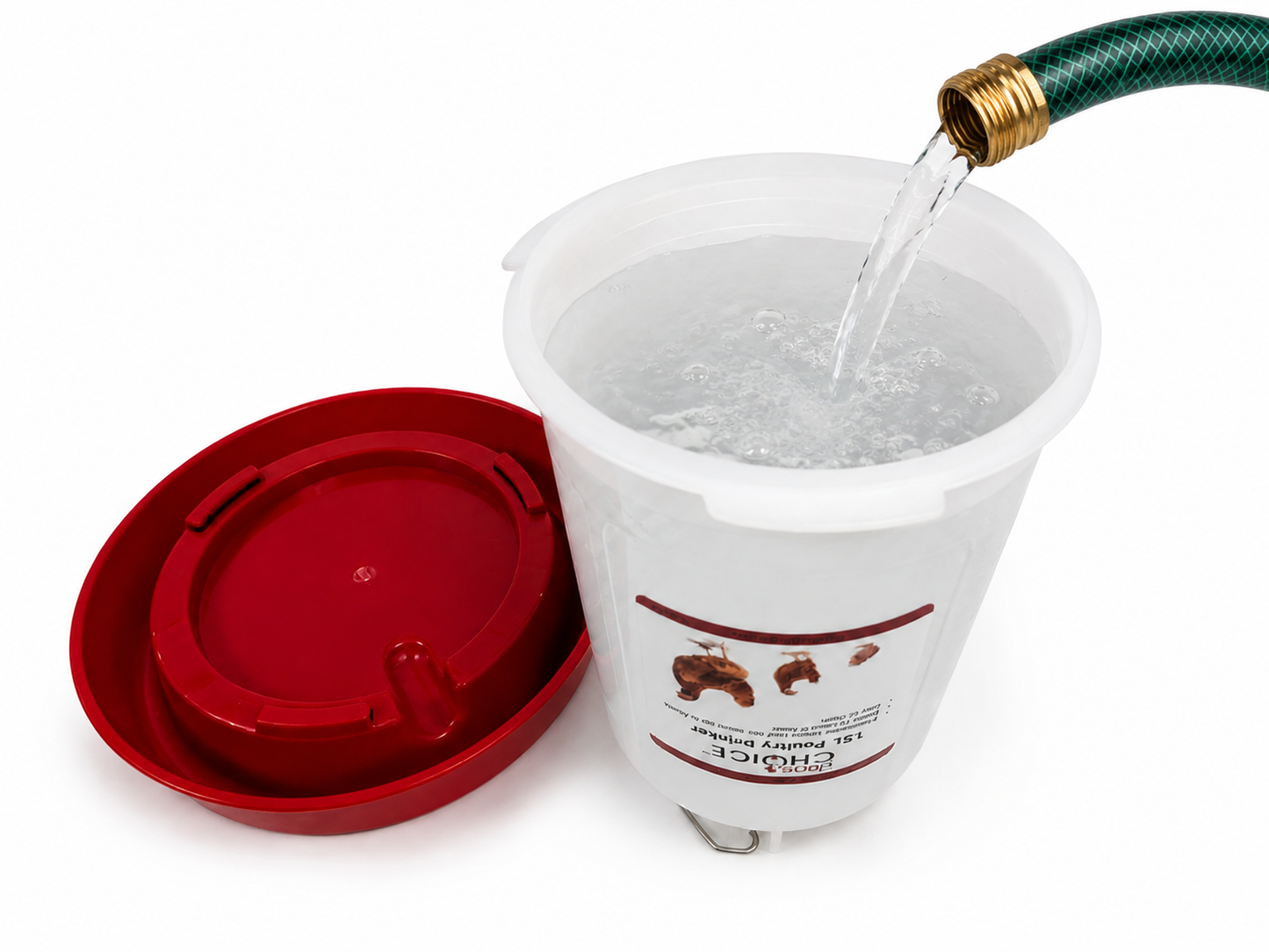 Hen's Choice™ - 3.25 lb Chick Feeder and 1.5 L Drinker Set